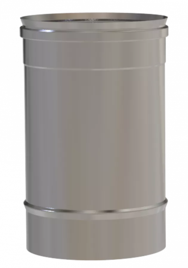 EW PLUS Längenelement 250 mm Edelstahl